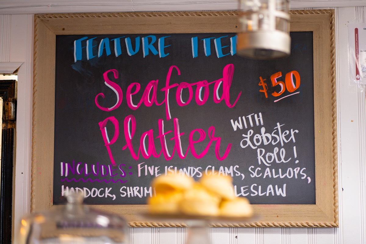Seafood platter placeholder